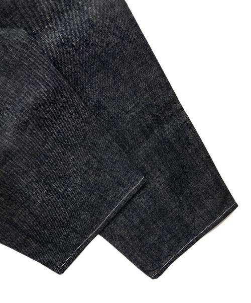 Abuku（アブク）Abuku (アブク) 3レイヤードパールローライズデニム インディゴ サイズ:Mの古着・服飾アイテム