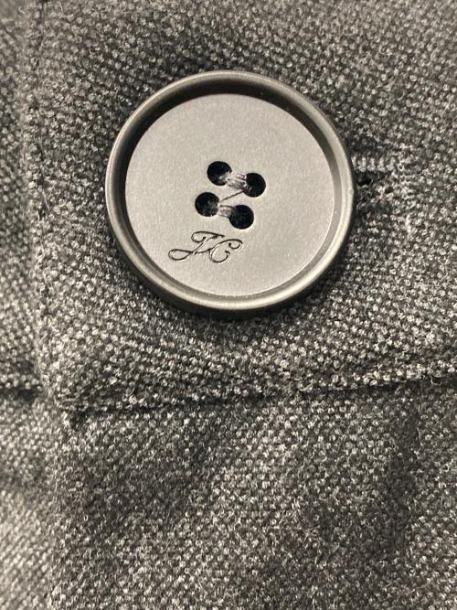 JCAESAR（ジェイシーザー）JCAESAR (ジェイシーザー) プリーツタックワイドパンツ グレー サイズ:Mの古着・服飾アイテム