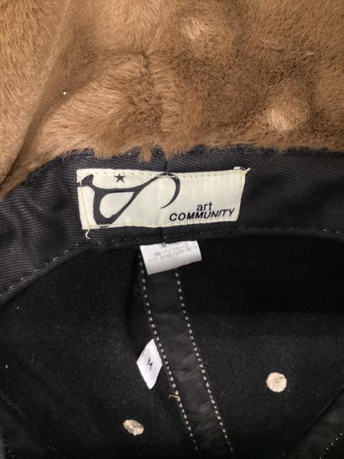 art COMMUNITY（アート コミュニティ）art COMMUNITY (アート コミュニティ) キャップ ベージュの古着・服飾アイテム