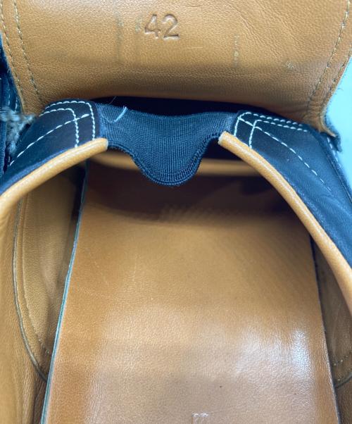 HERMES（エルメス）HERMES (エルメス) ターボ スリッポン ブラック サイズ:42の古着・服飾アイテム