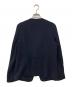 UNTITLED (アンタイトル) ジョーゼット ノーカラージャケット ネイビー サイズ:L：7000円