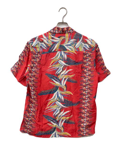 KAMEHAMEHA（カメハメハ）KAMEHAMEHA (カメハメハ) アロハシャツ レッド サイズ:Sの古着・服飾アイテム