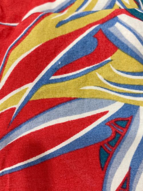 KAMEHAMEHA（カメハメハ）KAMEHAMEHA (カメハメハ) アロハシャツ レッド サイズ:Sの古着・服飾アイテム
