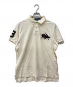 POLO RALPH LAURENポロ・ラルフローレン）の古着「ポロシャツ」｜アイボリー