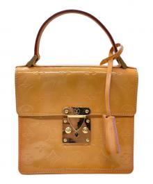 LOUIS VUITTON（ルイ ヴィトン）の古着「ハンドバッグ」｜イエロー（元々ピンク）