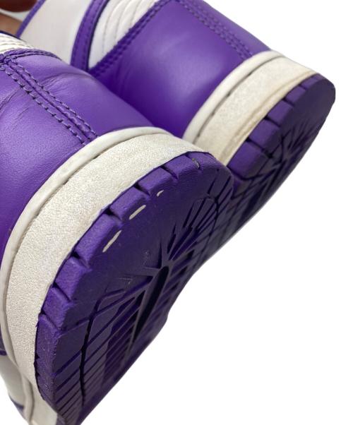 NIKE（ナイキ）NIKE (ナイキ) スニーカー パープル×ホワイト サイズ:27.5の古着・服飾アイテム