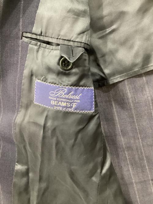 Belvest（ベルヴェスト）Belvest (ベルヴェスト) BEAMS F (ビームスエフ) セットアップスーツ ネイビー サイズ:46の古着・服飾アイテム