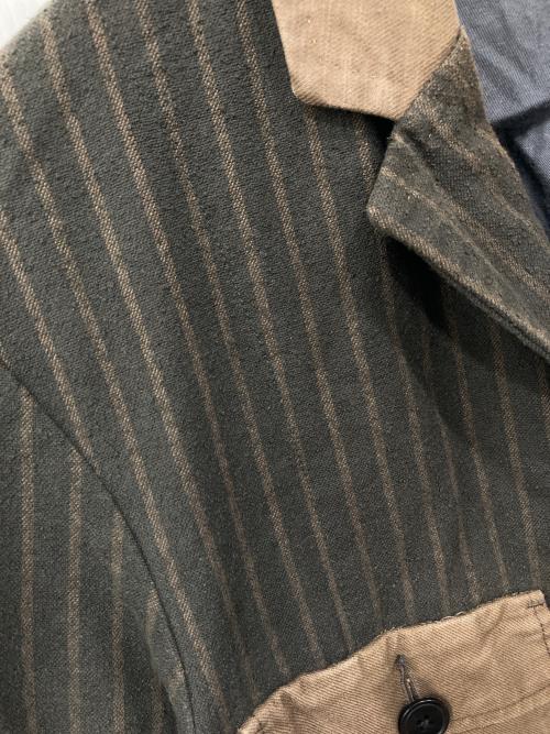 Paul Smith RED EAR（ポールスミス レッドイヤー）Paul Smith RED EAR (ポールスミス レッドイヤー) チョークストライプジャケット ブラウン サイズ:Lの古着・服飾アイテム