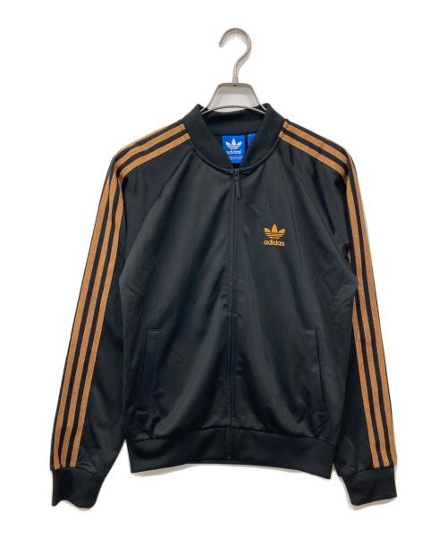 adidas（アディダス）adidas (アディダス) クラシック スーパースター ベアー トラックジャケット ブラック サイズ:Lの古着・服飾アイテム