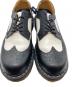 中古・古着 Dr.Martens (ドクターマーチン) バイカラーウィングチップシューズ ホワイト×ブラック サイズ:UK5：7000円