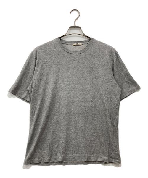 AURALEE（オーラリー）AURALEE (オーラリー) クルーネックTシャツ グレー サイズ:4の古着・服飾アイテム