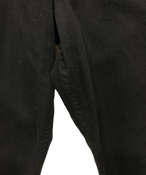 CIOTA（シオタ）CIOTA (シオタ) スビンコットンポリエステルツイル 5Pパンツ ブラック サイズ:４の古着・服飾アイテム