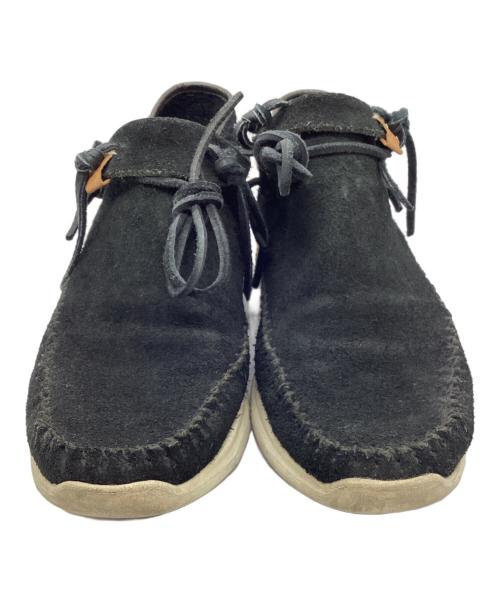 VISVIM（ビズビム）VISVIM (ビズビム) ローカットスニーカー ブラック サイズ:US 9の古着・服飾アイテム