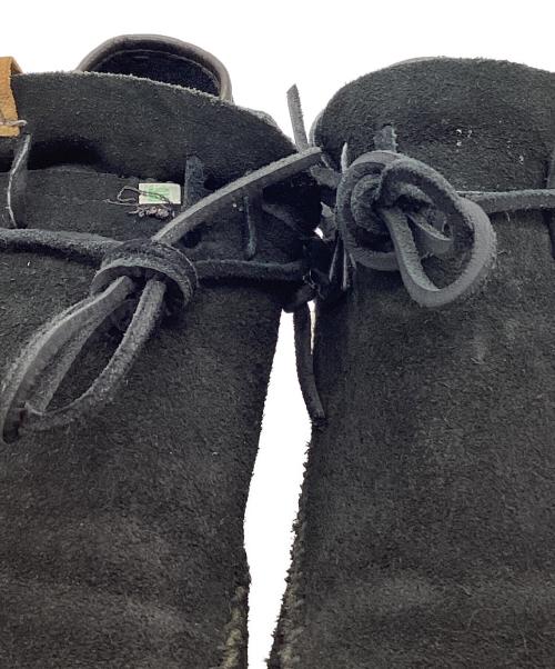VISVIM（ビズビム）VISVIM (ビズビム) ローカットスニーカー ブラック サイズ:US 9の古着・服飾アイテム