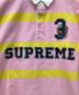 中古・古着 Supreme (シュプリーム) ストライプラグビーシャツ ピンク サイズ:XL：25000円