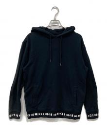 DIESEL（ディーゼル）の古着「プルオーバーパーカー」｜ブラック