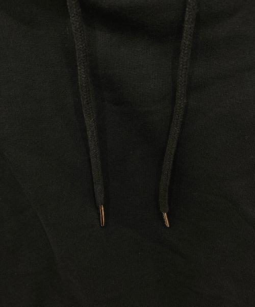 DIESEL（ディーゼル）DIESEL (ディーゼル) プルオーバーパーカー ブラック サイズ:Sの古着・服飾アイテム