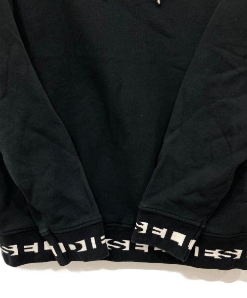 DIESEL（ディーゼル）DIESEL (ディーゼル) プルオーバーパーカー ブラック サイズ:Sの古着・服飾アイテム