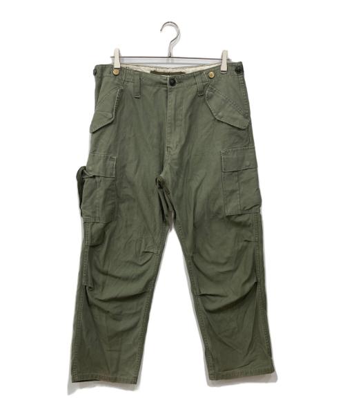 US ARMY（ユーエスアーミー）US ARMY (ユーエスアーミー) ミリタリーパンツ カーキ サイズ:記載なしの古着・服飾アイテム
