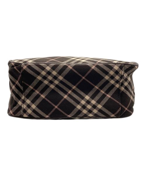 BURBERRY BLUE LABEL（バーバリー ブルー レーベル）BURBERRY BLUE LABEL (バーバリー ブルー レーベル) チェックハンドバッグ ブラウンの古着・服飾アイテム