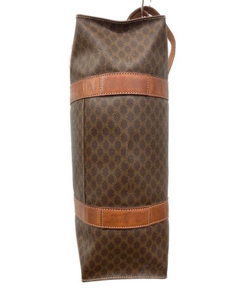 CELINE（セリーヌ）CELINE (セリーヌ) マカダム柄 トートバッグ ブラウンの古着・服飾アイテム