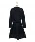 DIANE VON FURSTENBERG (ダイアンフォンファステンバーグ) ニットラップワンピース ブラック サイズ:M：5000円