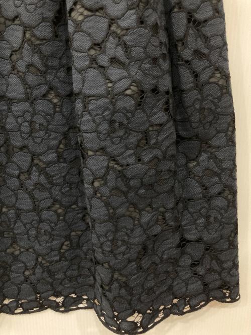 ANAYI（アナイ）ANAYI (アナイ) カットワークノースリーブワンピース ネイビー サイズ:36 未使用品の古着・服飾アイテム