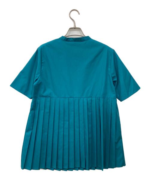 INDIVI（インディヴィ）INDIVI (インディヴィ) ブラウス グリーン サイズ:38の古着・服飾アイテム