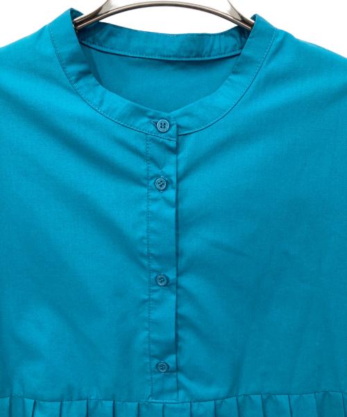 INDIVI（インディヴィ）INDIVI (インディヴィ) ブラウス グリーン サイズ:38の古着・服飾アイテム