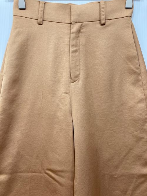 eimy istoire（エイミーイストワール）eimy istoire (エイミーイストワール) サテンロングパンツ ベージュ サイズ:Sの古着・服飾アイテム