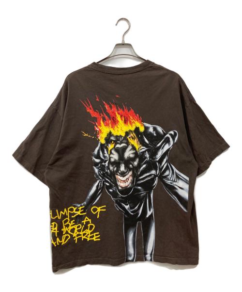 CACTUS（カクタス）CACTUS (カクタス) Travus Scott Utopia Tシャツ ブラウン サイズ:XXLの古着・服飾アイテム
