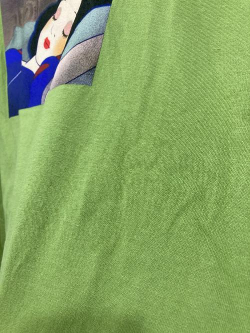 SUPREME（シュプリーム）supreme (シュプリーム) プリントTシャツ グリーン サイズ:XXLの古着・服飾アイテム