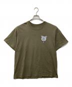 NIKE SBナイキエスビー）の古着「プリントTシャツ」｜カーキ