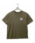 NIKE SB（ナイキエスビー）の古着「プリントTシャツ」｜カーキ