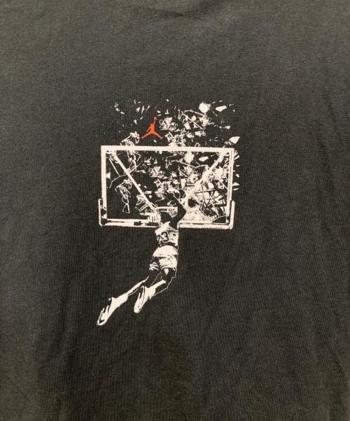 JORDAN（ジョーダン）JORDAN (ジョーダン) プリントTシャツ ブラック サイズ:XLの古着・服飾アイテム