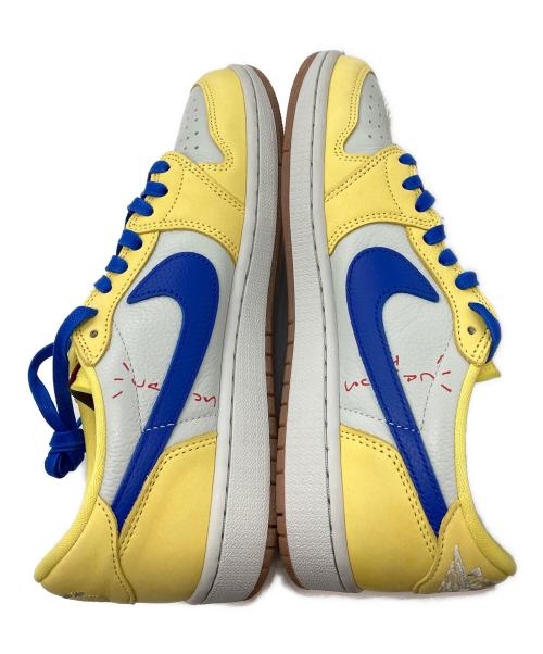 NIKE（ナイキ）NIKE (ナイキ) Travis Scott (トラヴィススコット) ローカットスニーカー イエロー サイズ:27の古着・服飾アイテム