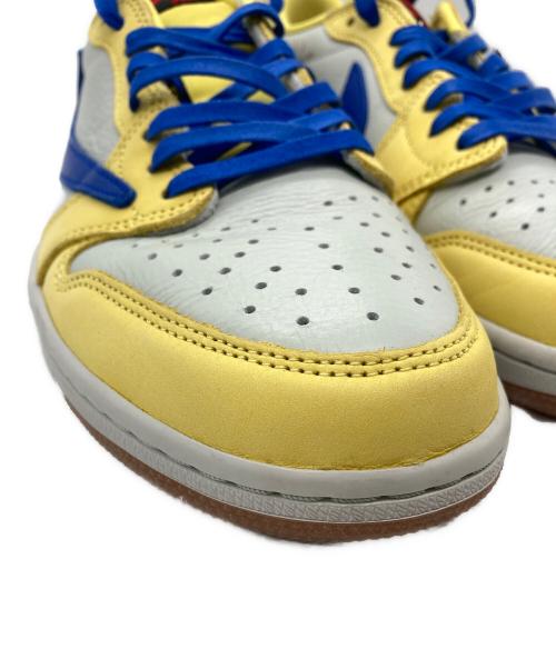 NIKE（ナイキ）NIKE (ナイキ) Travis Scott (トラヴィススコット) ローカットスニーカー イエロー サイズ:27の古着・服飾アイテム