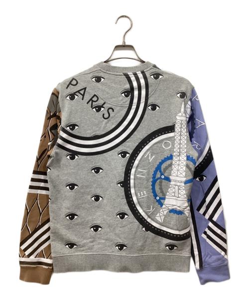 KENZO（ケンゾー）KENZO (ケンゾー) タイガー刺繍スウェット グレー サイズ:Mの古着・服飾アイテム