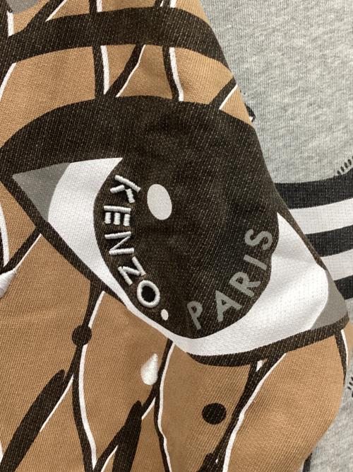 KENZO（ケンゾー）KENZO (ケンゾー) タイガー刺繍スウェット グレー サイズ:Mの古着・服飾アイテム