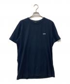 HUGO BOSSヒューゴ ボス）の古着「ロゴTシャツ」｜ネイビー