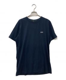 HUGO BOSS（ヒューゴ ボス）の古着「ロゴTシャツ」｜ネイビー