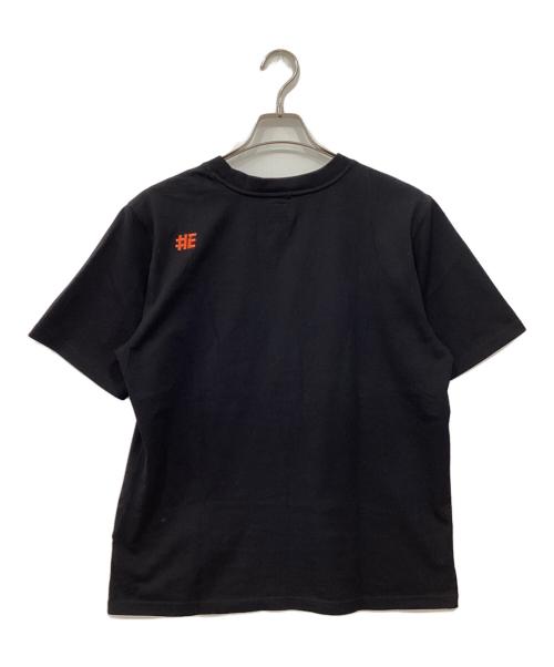 EVISU（エヴィス）EVISU (エヴィス) プリントTシャツ ブラック サイズ:Mの古着・服飾アイテム