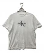 Calvin Klein Jeansカルバンクラインジーンズ）の古着「プリントTシャツ」｜ホワイト