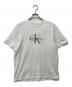 Calvin Klein Jeans（カルバンクラインジーンズ）の古着「プリントTシャツ」｜ホワイト