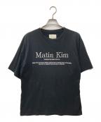Matin Kimマーティン・キム）の古着「Tシャツ」｜ブラック