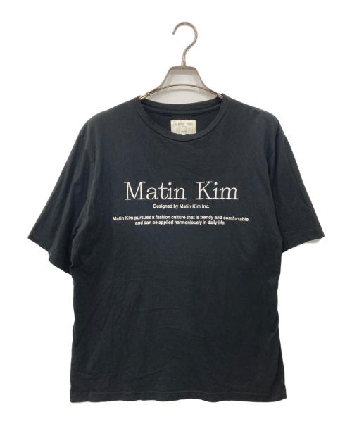 Matin Kim（マーティン・キム）Matin Kim (マーティン・キム) Tシャツ ブラック サイズ:Fの古着・服飾アイテム
