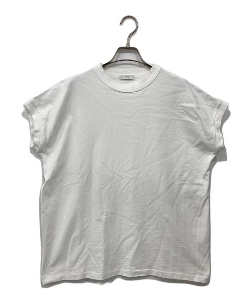 ATON（エイトン）ATON (エイトン) ノースリーブカットソー ホワイト サイズ:02の古着・服飾アイテム