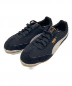 PUMAプーマ）の古着「ローカットスニーカー」｜ホワイト×ブラック