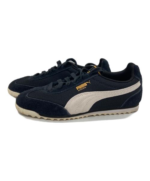 PUMA（プーマ）PUMA (プーマ) ローカットスニーカー ホワイト×ブラック サイズ:23.5の古着・服飾アイテム