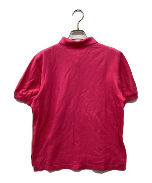 Yves Saint Laurent（イヴサンローラン）Yves Saint Laurent (イヴサンローラン) 半袖ポロシャツ ショッキングピンク サイズ:Mの古着・服飾アイテム